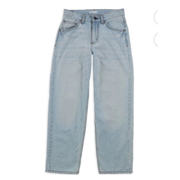 Wrangler Classic Boot Fit Boys Blue Jeans Size 10 Slim Boat Super - Picture 8 of 10